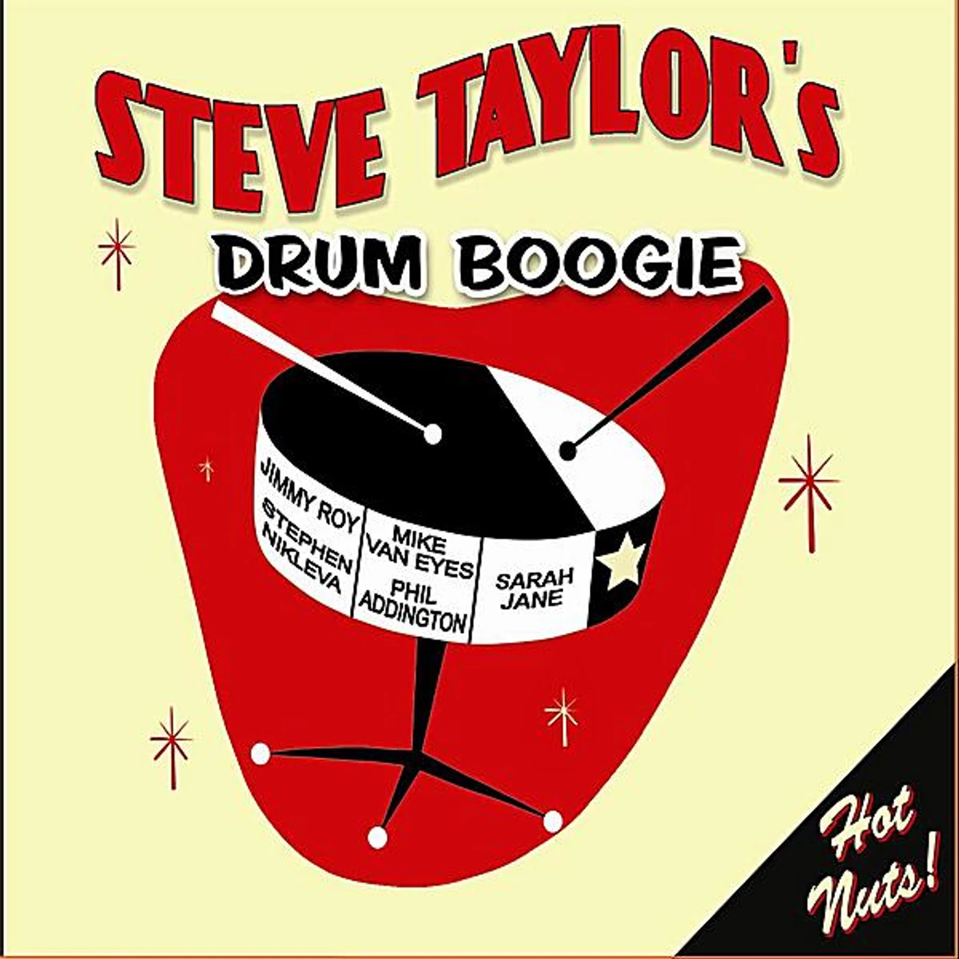 Steve Taylor HOT NUTS CD