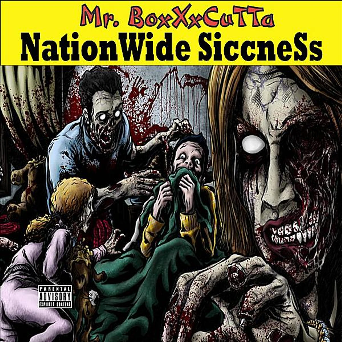 Mr. Boxxxcutta NATION WIDE SICCNESS CD