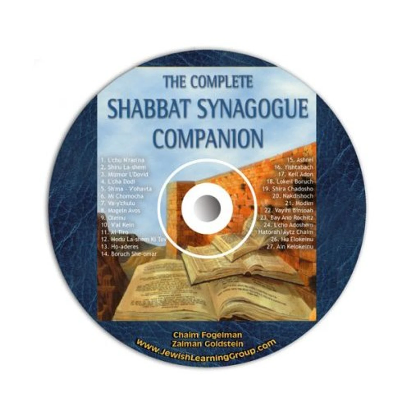 Zalman Goldstein SHABBAT SYNAGOGUE COMPANION CD