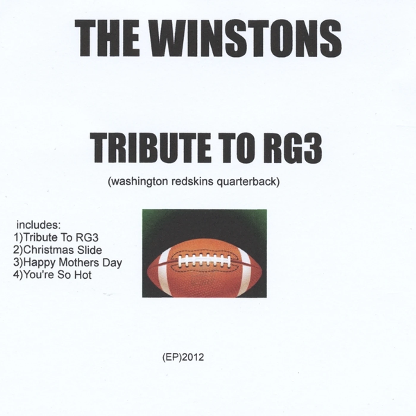 The Winstons TRIBUTE TO RG3-EP CD