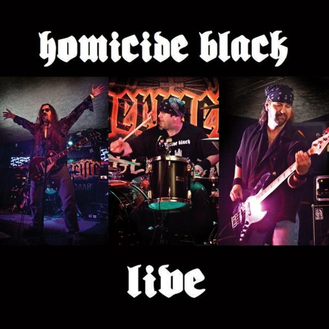 HOMICIDE BLACK-LIVE CD