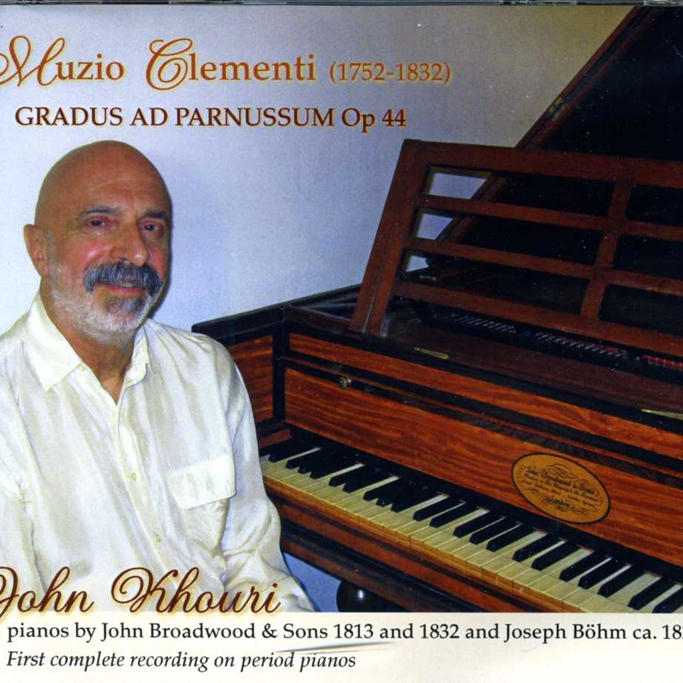 John Khouri CLEMENTI GRADUS AD PARNASSUM OP. 44 CD