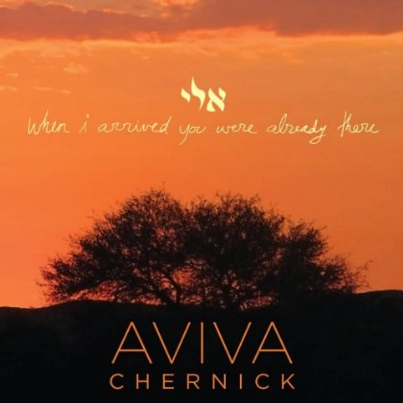 Aviva Chernick WHEN I ARRIVED YOU WERE ALREADY THERE CD