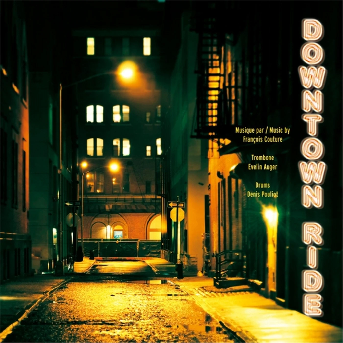 Francois Couture DOWNTOWN RIDE CD