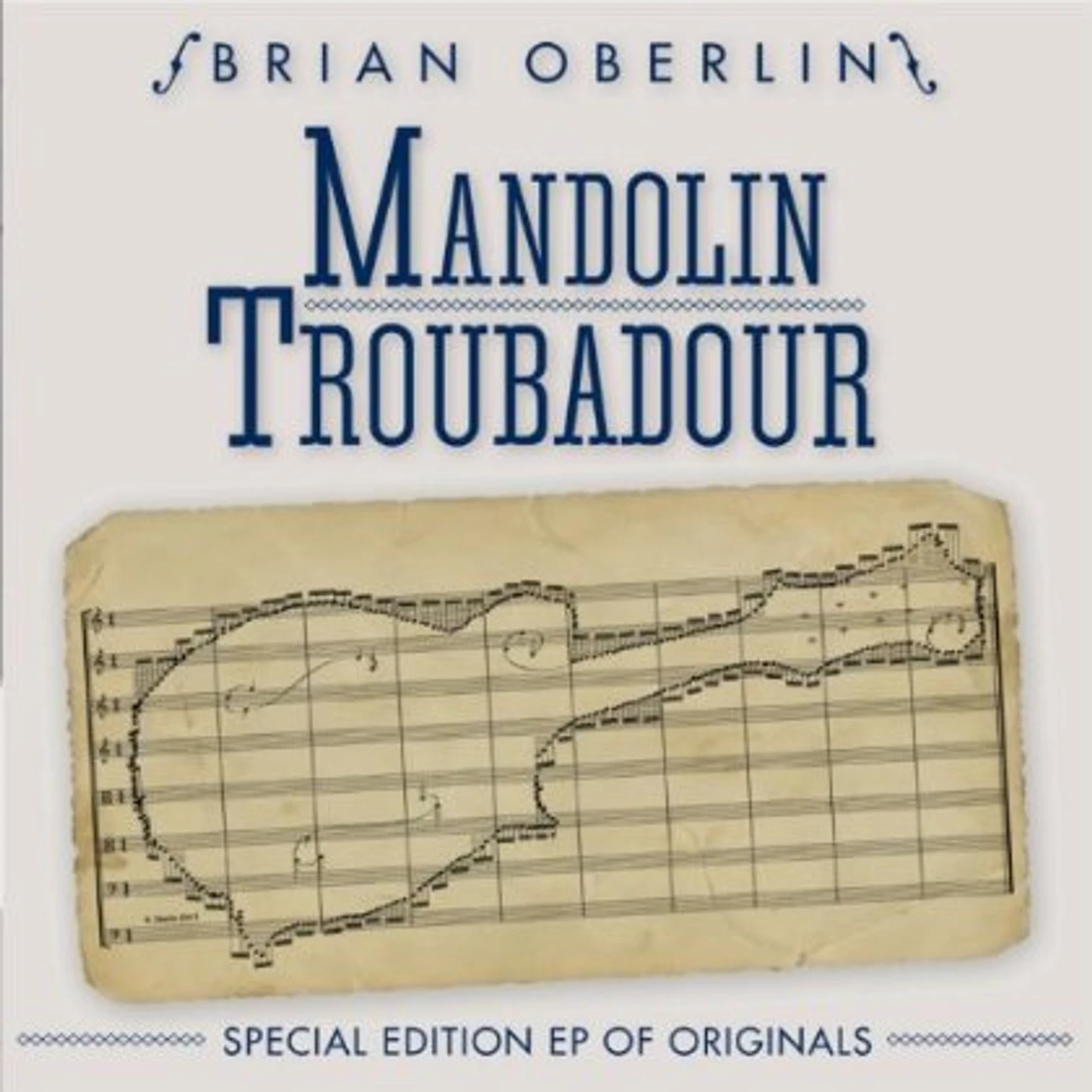 Brian Oberlin MANDOLIN TROUBADOUR CD