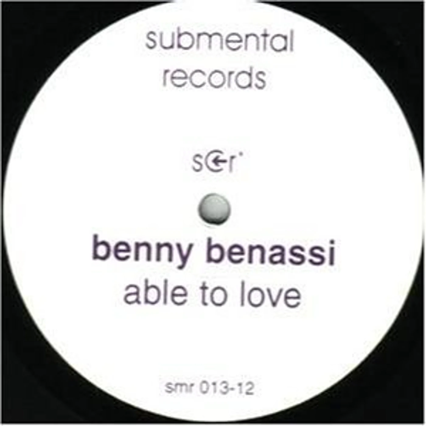Benny Benassi Able To Love Vinyl Record