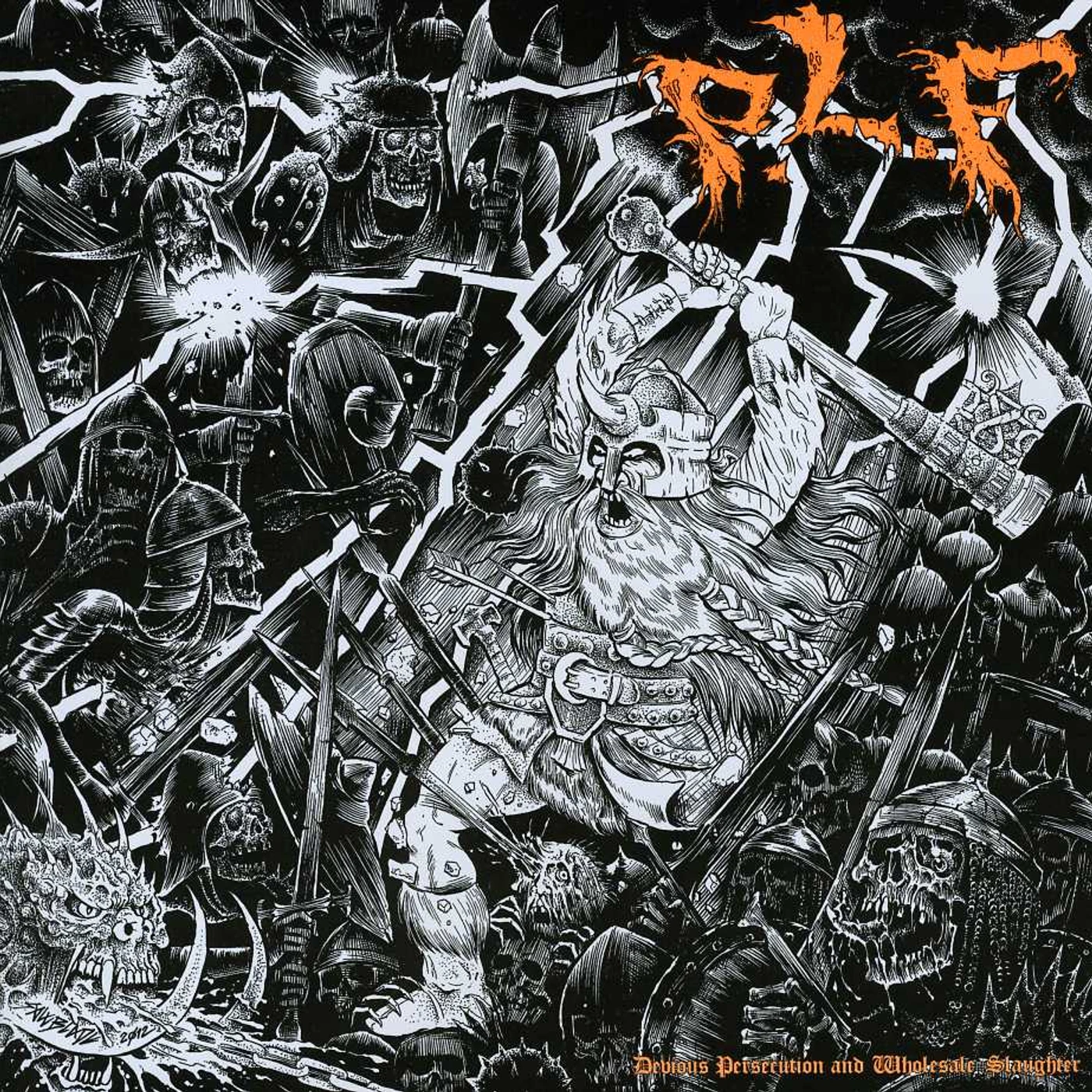 P.L.F. DEVIOUS PERSECUTION & WHOLESALE SLAUGHTER CD