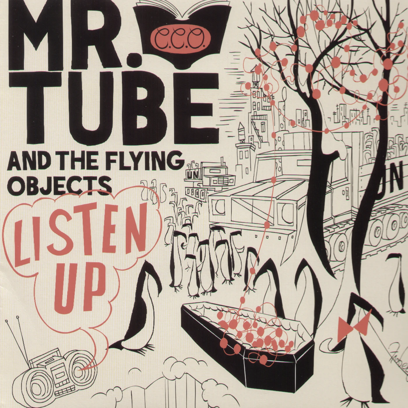 Mr. Tube and the Flying Objects Listen Up Vinyl Record