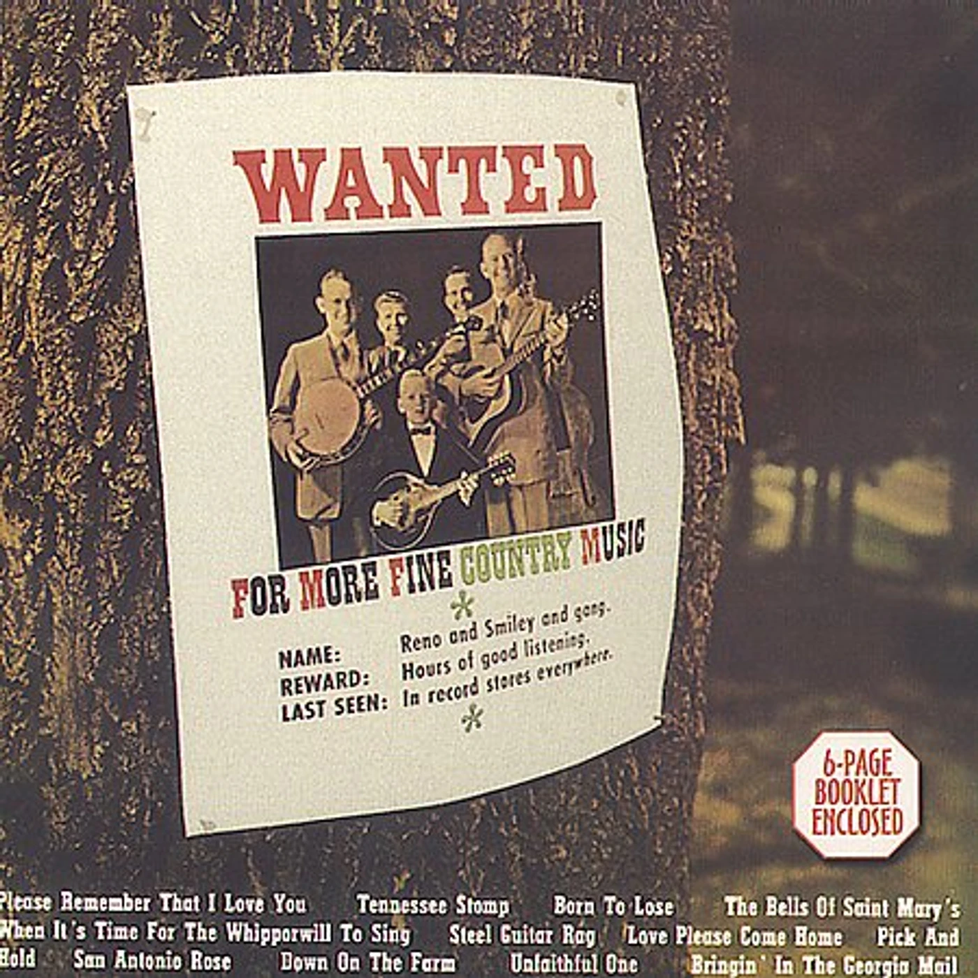 Reno & Smiley WANTED CD