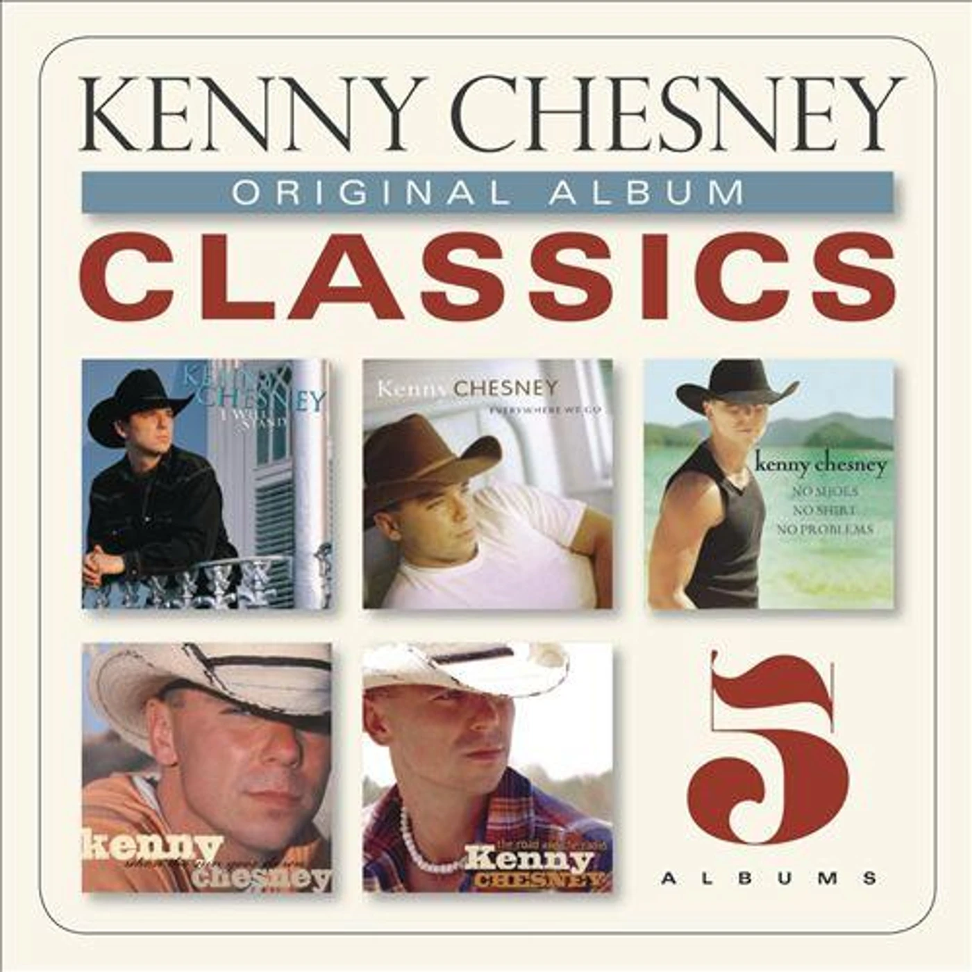 Kenny Chesney ORIGINAL ALBUM CLASSICS CD