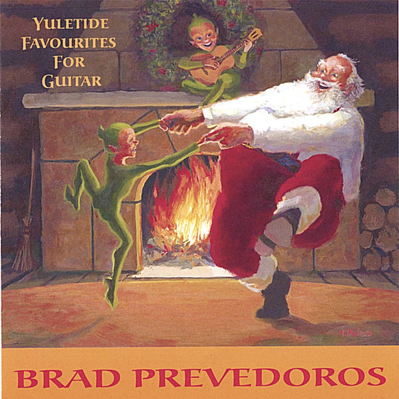 Brad Prevedoros YULETIDE FAVOURITES FOR GUITAR CD