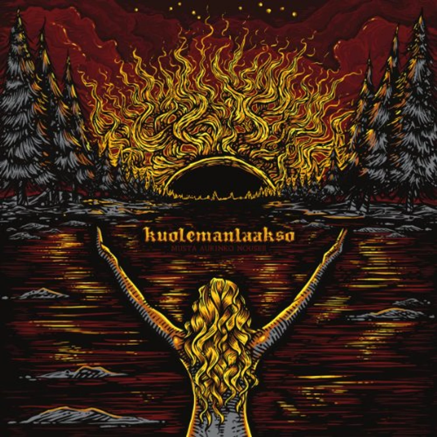 Kuolemanlaakso MUSTA AURINKO NOUSEE EP CD