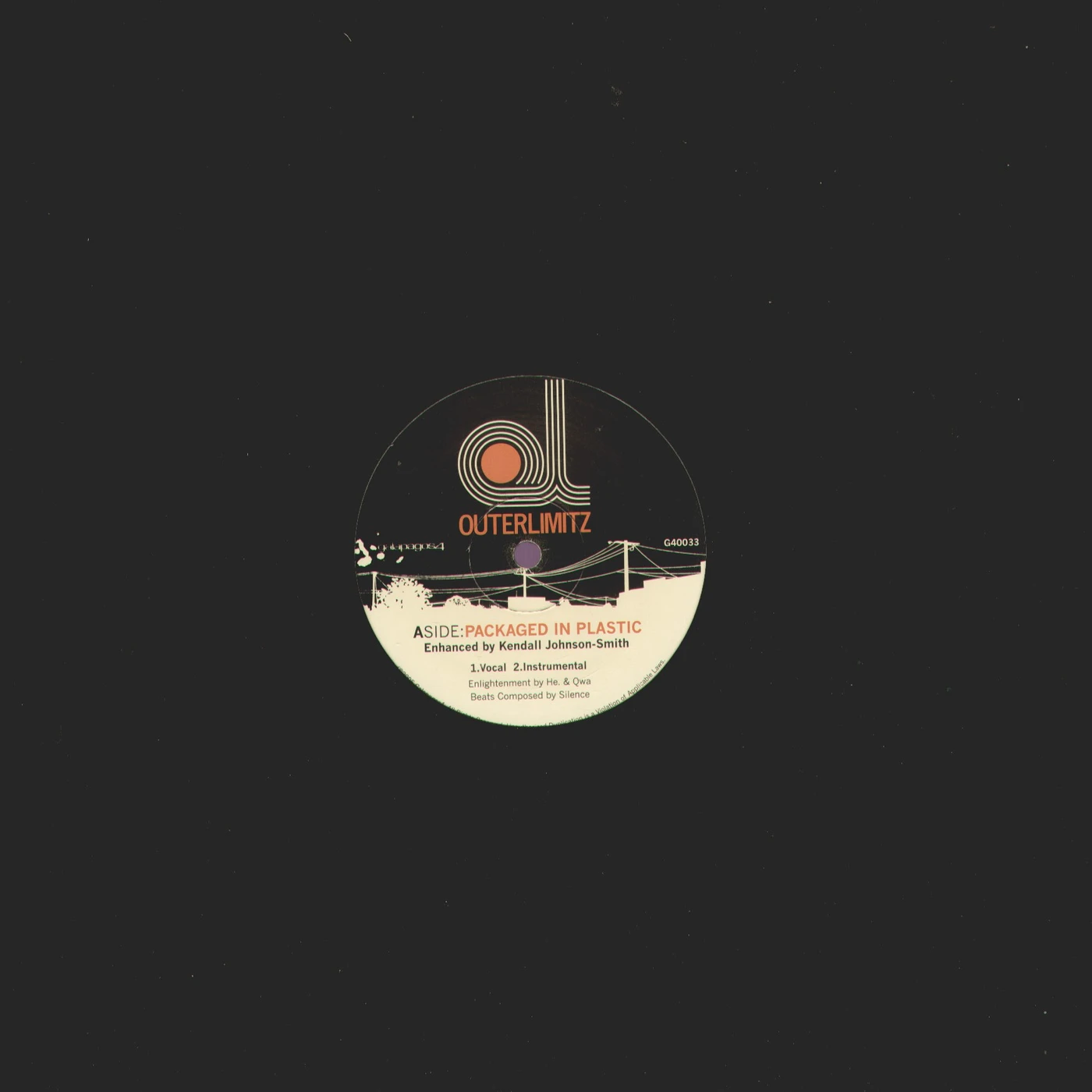 Outerlimitz PACKAGED IN PLASTIC Vinyl Record