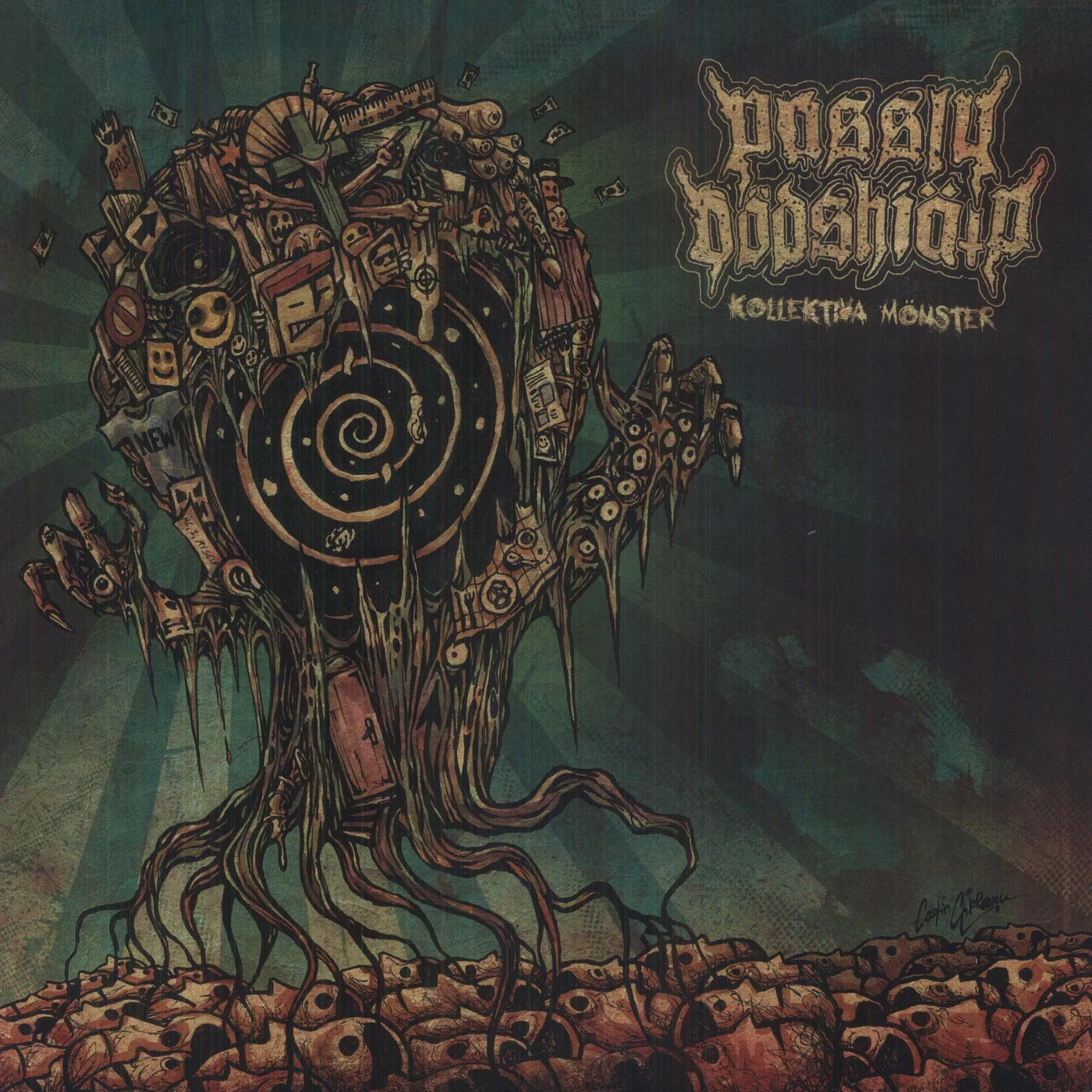 Passiv dödshjälp KOLLEKTIVA MONSTER Vinyl Record