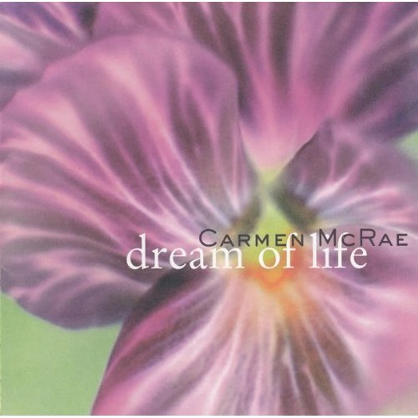 Carmen McRae DREAM OF LIFE CD