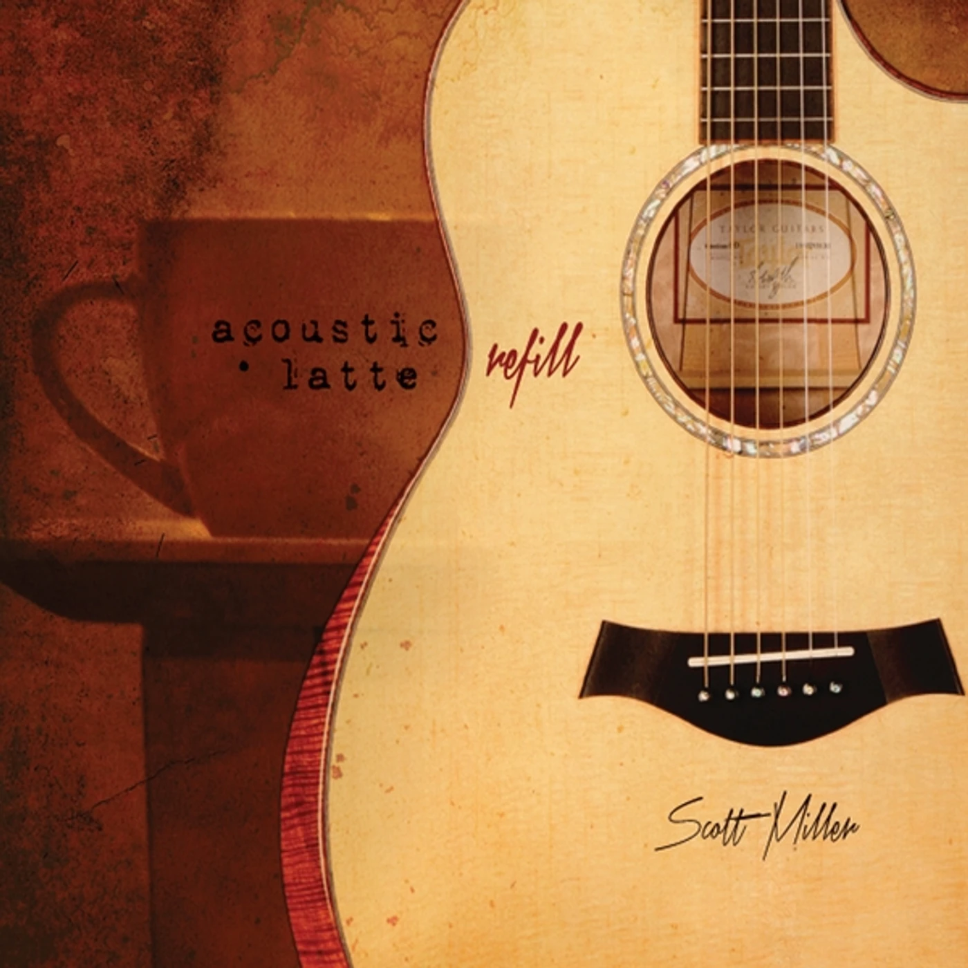 Scott Miller ACOUSTIC LATTE (REFILL) CD