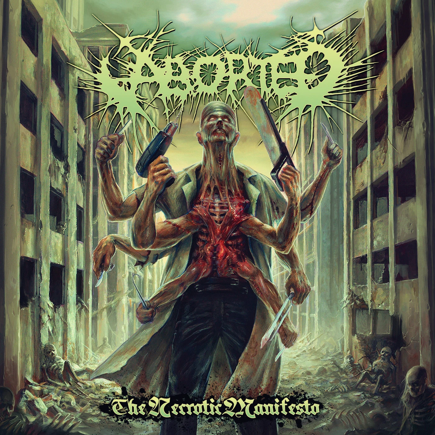 Aborted NECROTIC MANIFESTO CD