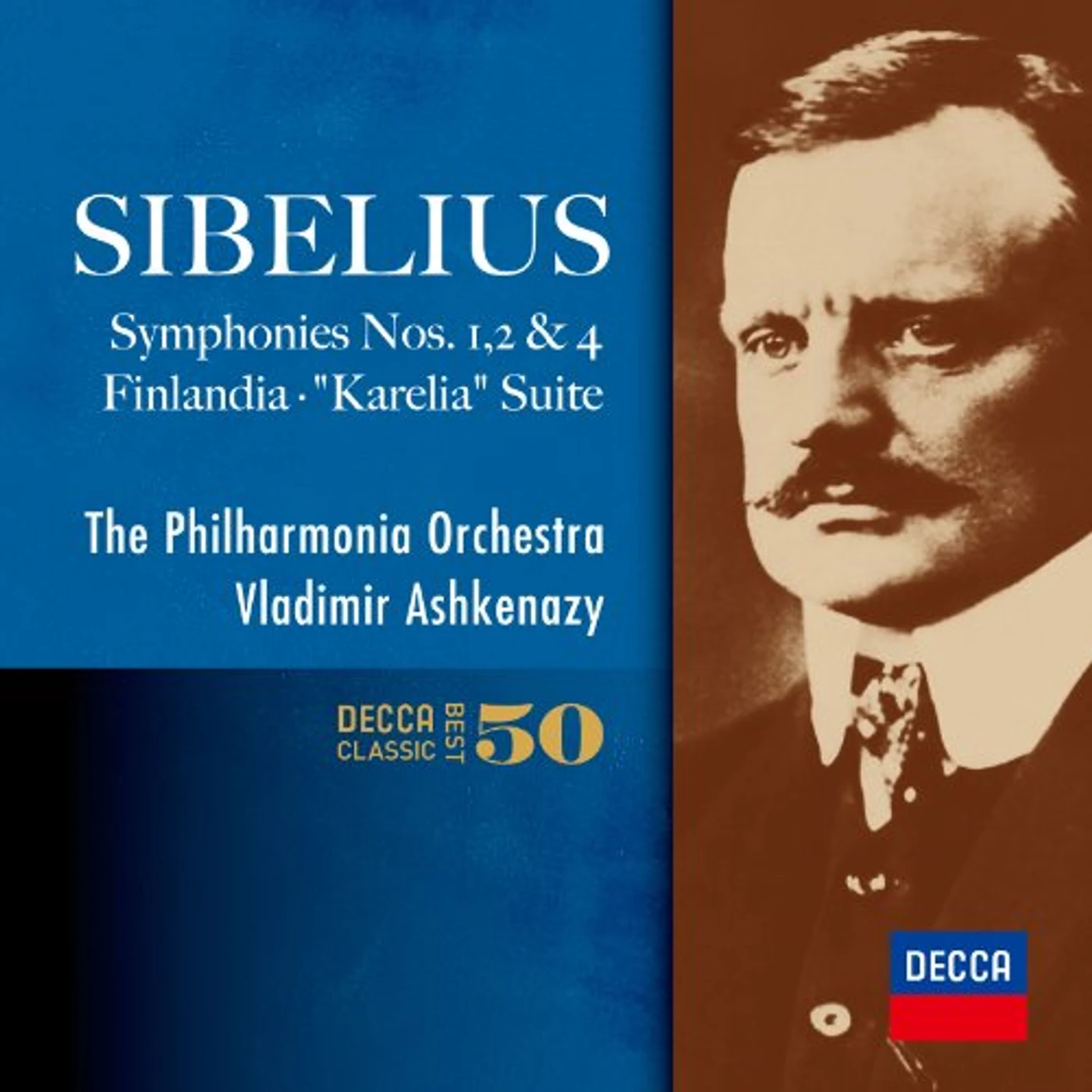 Vladimir Ashkenazy SIBELIUS THE SYMPHONIES NOS.1.2.4. CD