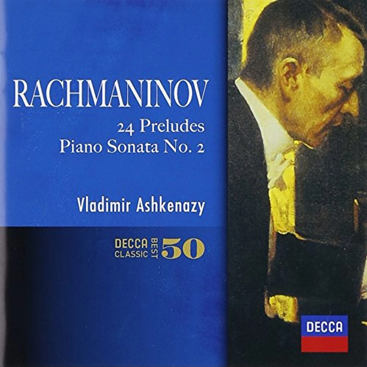 Vladimir Ashkenazy RACHMANINOV 24 PRELUDES. PIANO SONATA CD