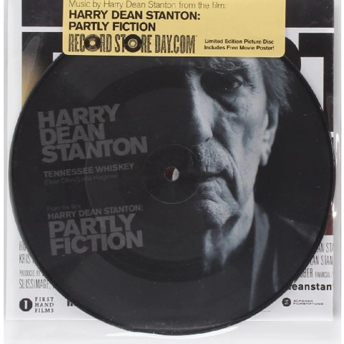 Harry Dean Stanton PARTLY FICTION Vinyl Record
