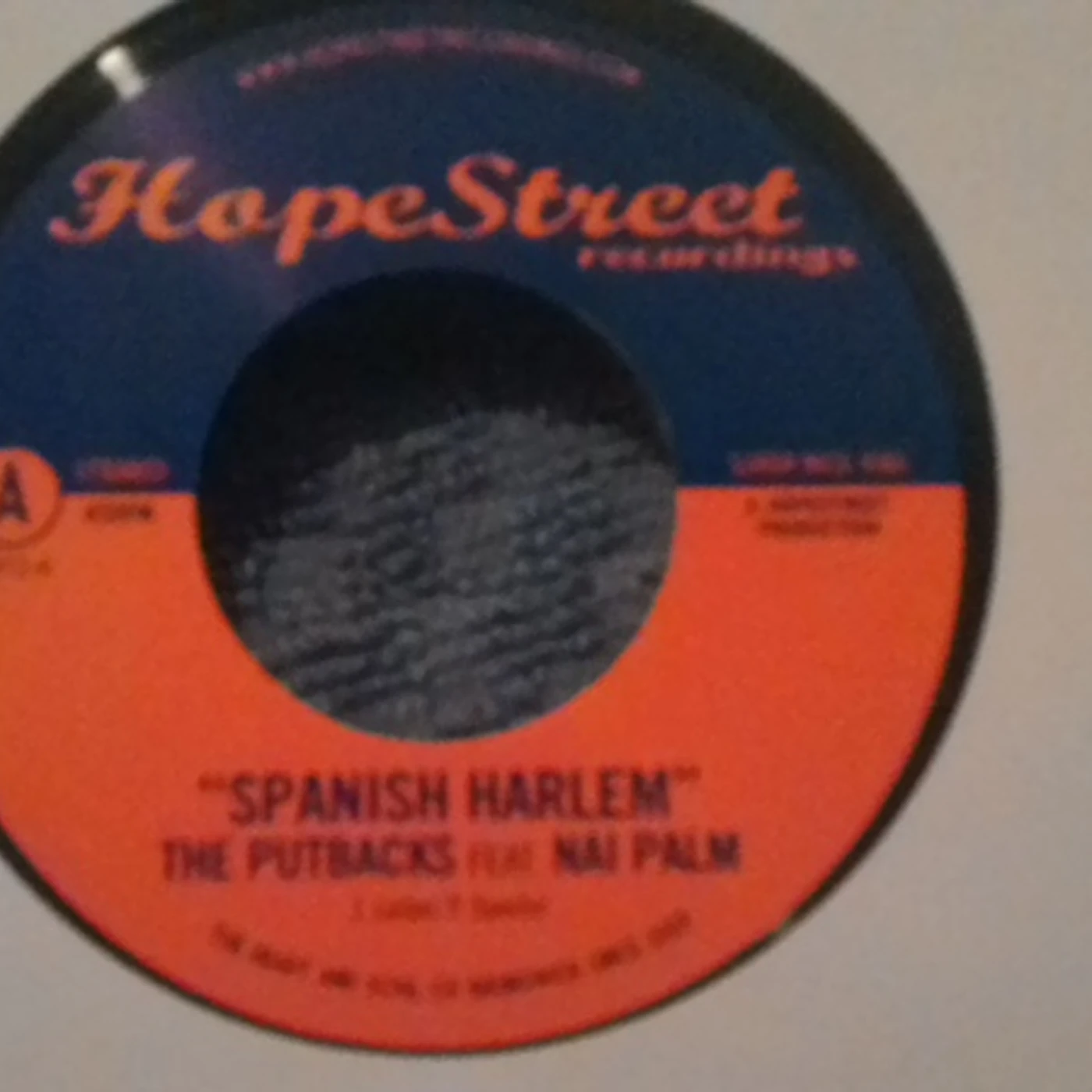 The Putbacks SPANISH HARLEM Vinyl Record - UK Release
