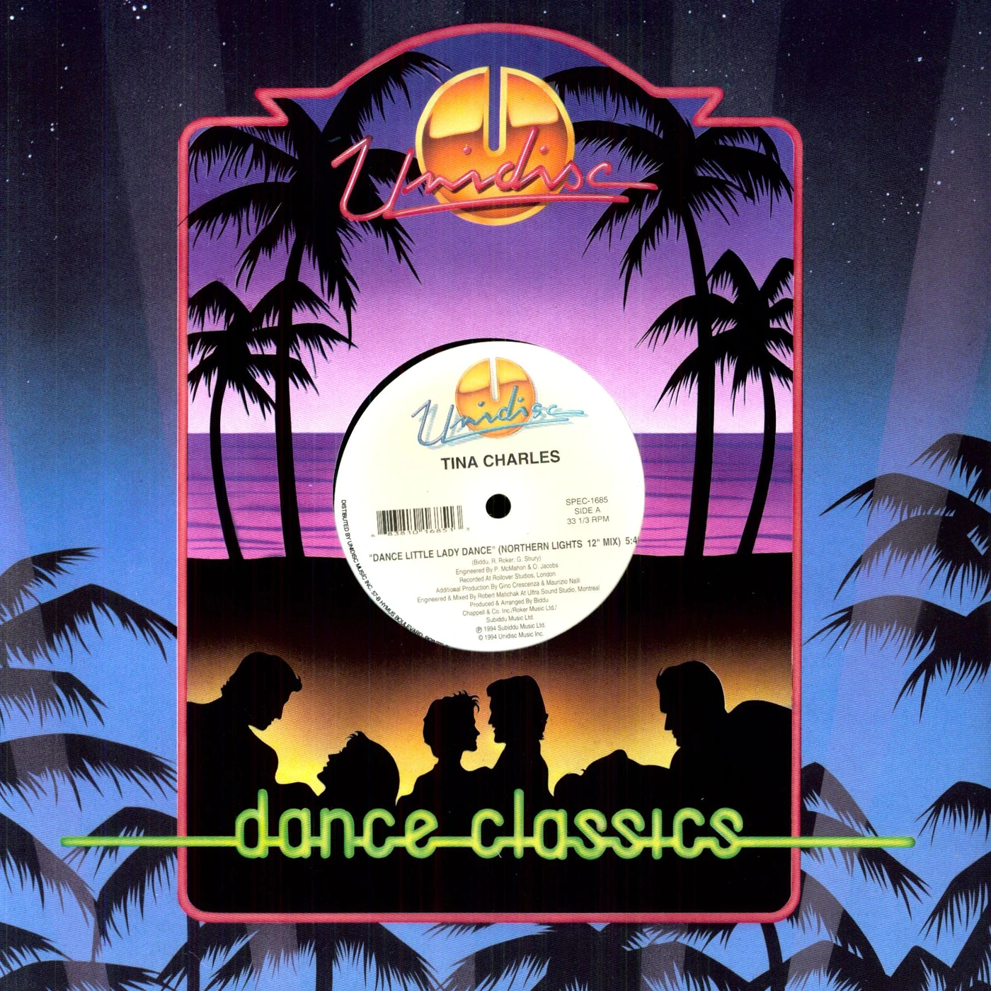 Tina Charles FIRE/DANCE LITTLE LADY DANCE Vinyl Record