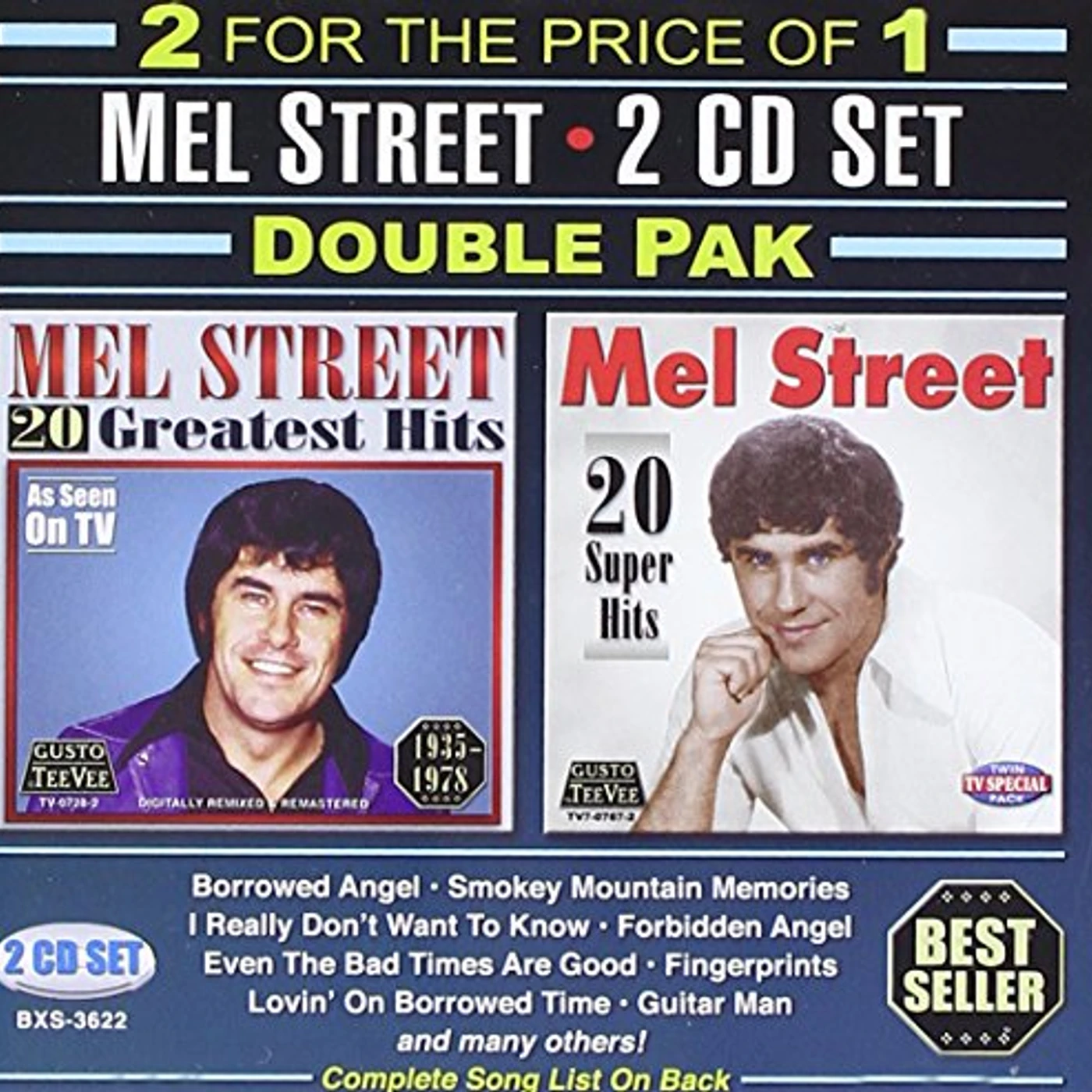 MEL STREET 40 SONGS CD