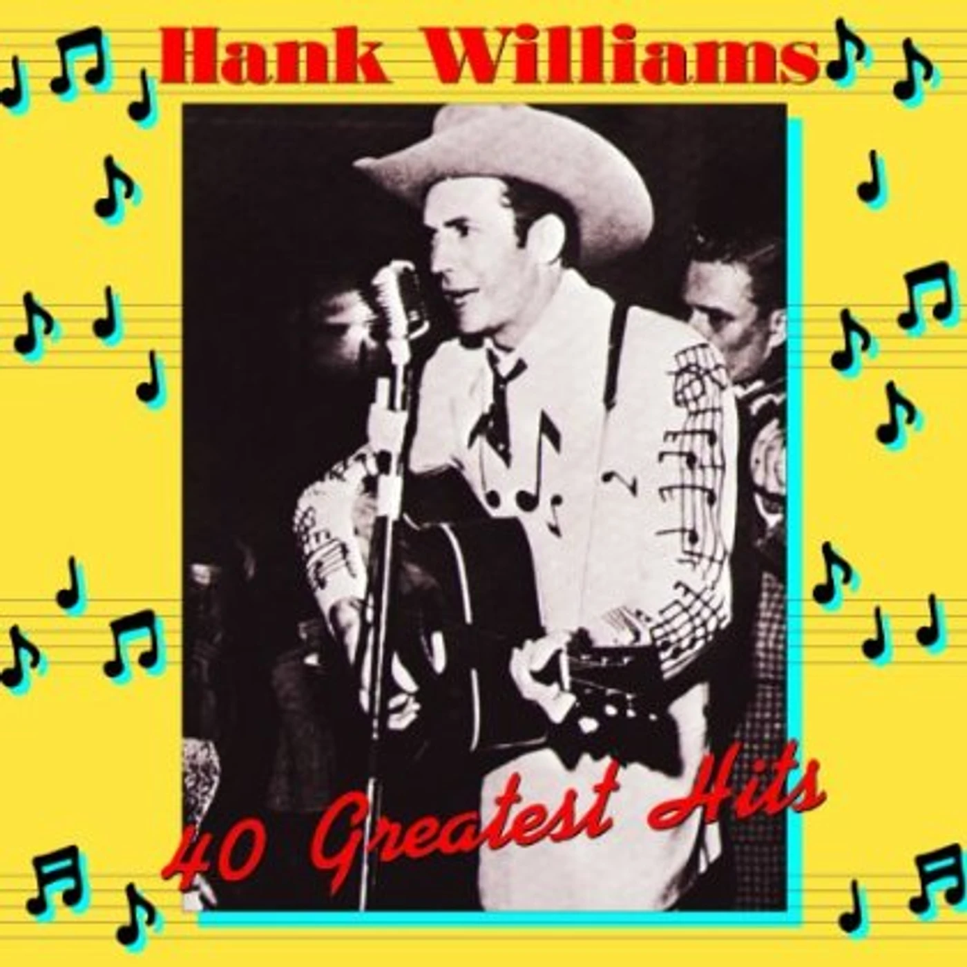 Hank Williams 40 GREATEST HITS (180G) Vinyl Record