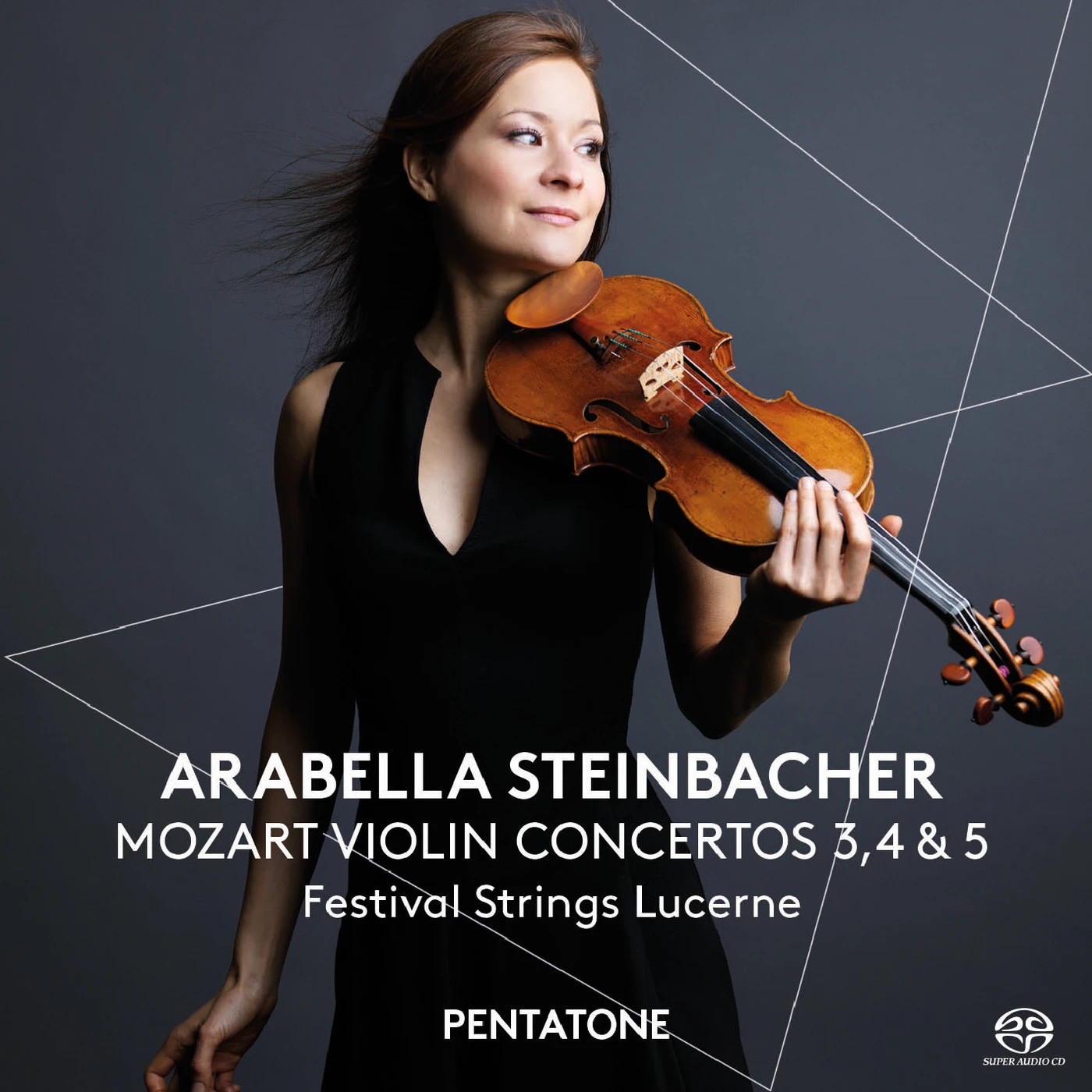 Mozart / Peter Schreier / Staatskapelle Dresden VIOLIN CONS 3 4 & 5 Super Audio CD