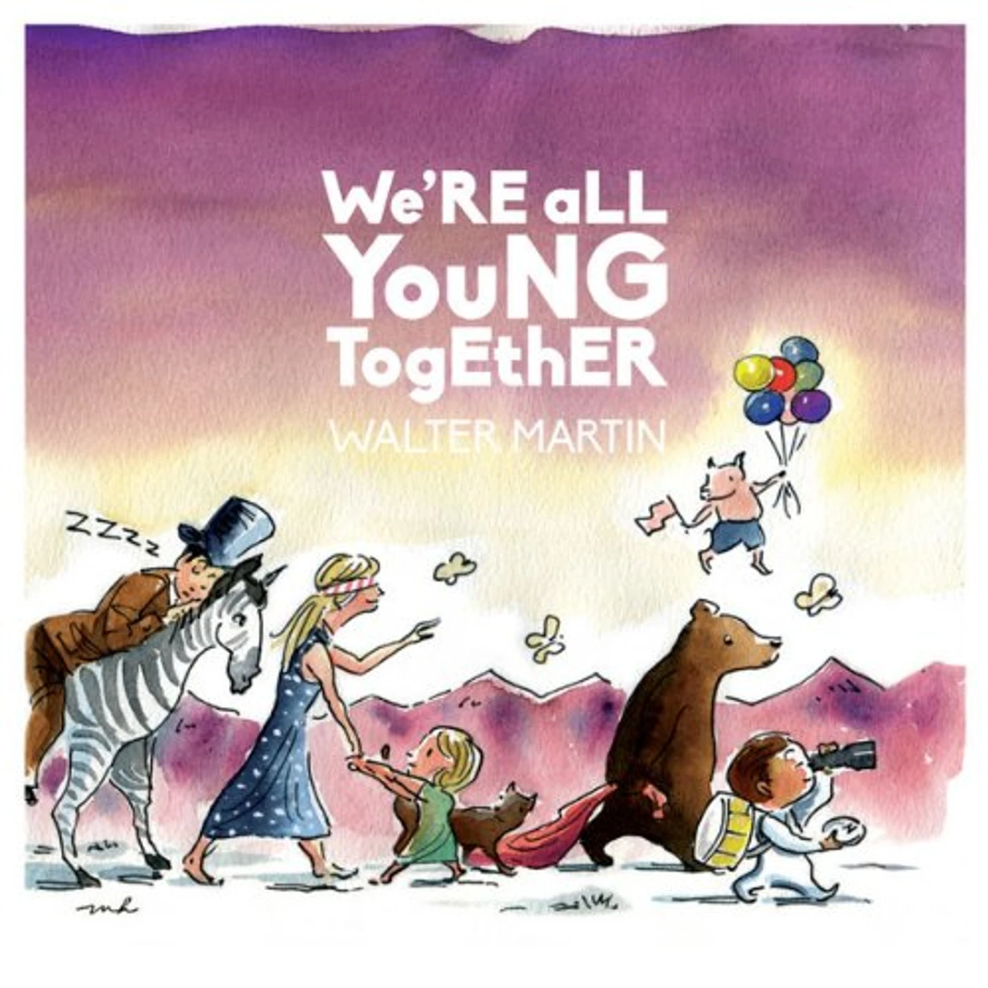 Walter Martin WE'RE ALL YOUNG TOGETHER CD