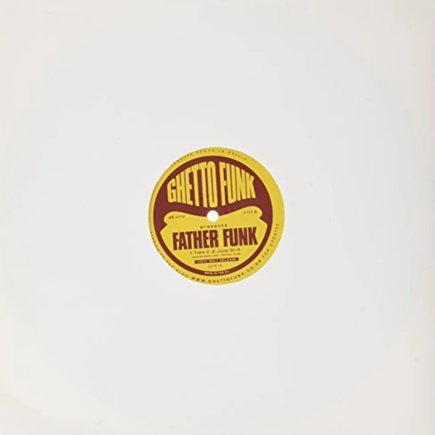 Father Funk GHETTO FUNK PRESENTS.. Vinyl Record - UK Release