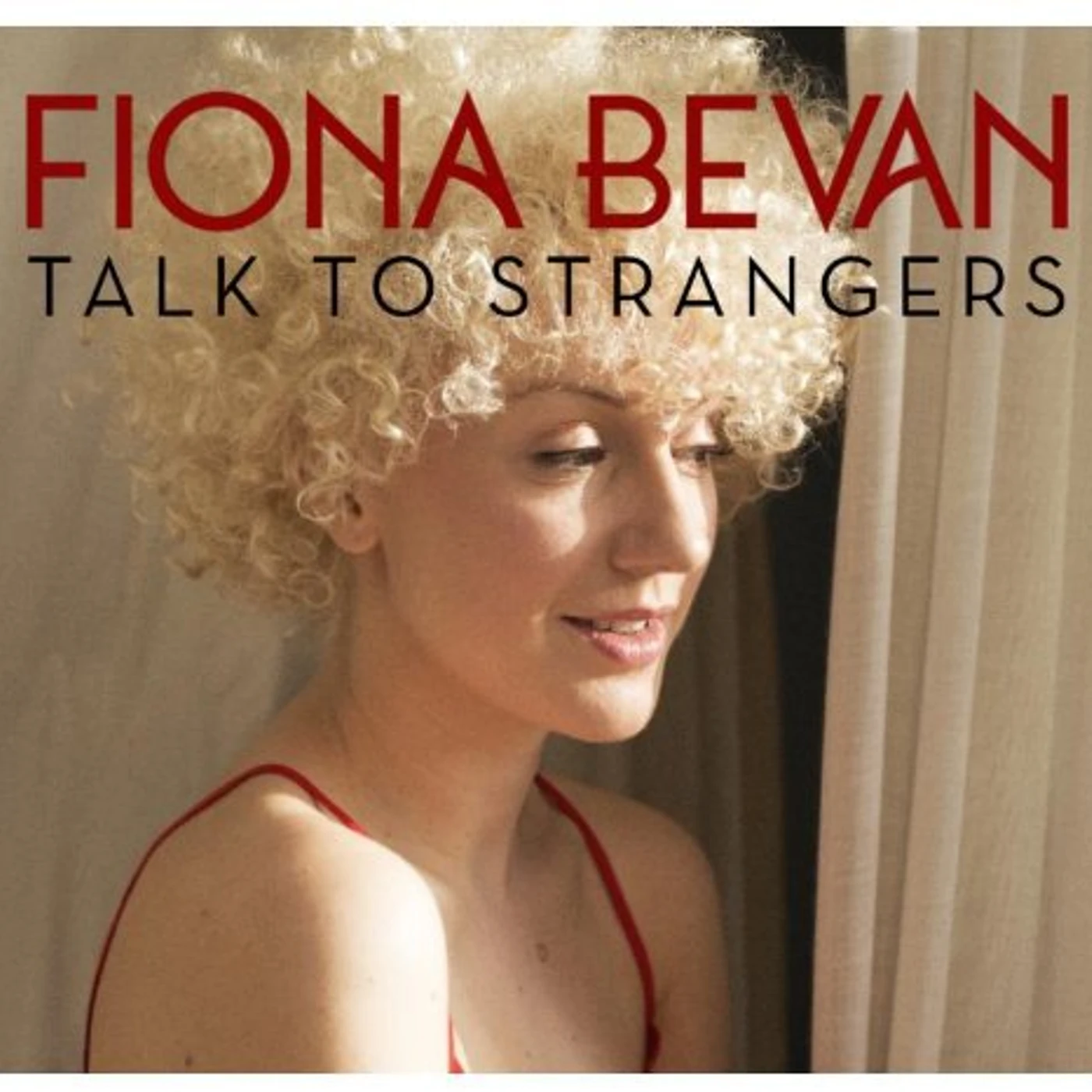 Fiona Bevan Talk To Strangers Vinyl Record