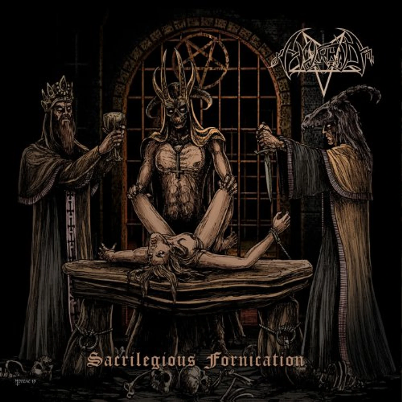 Horrid SACRILEGIOUS FORNICATION CD