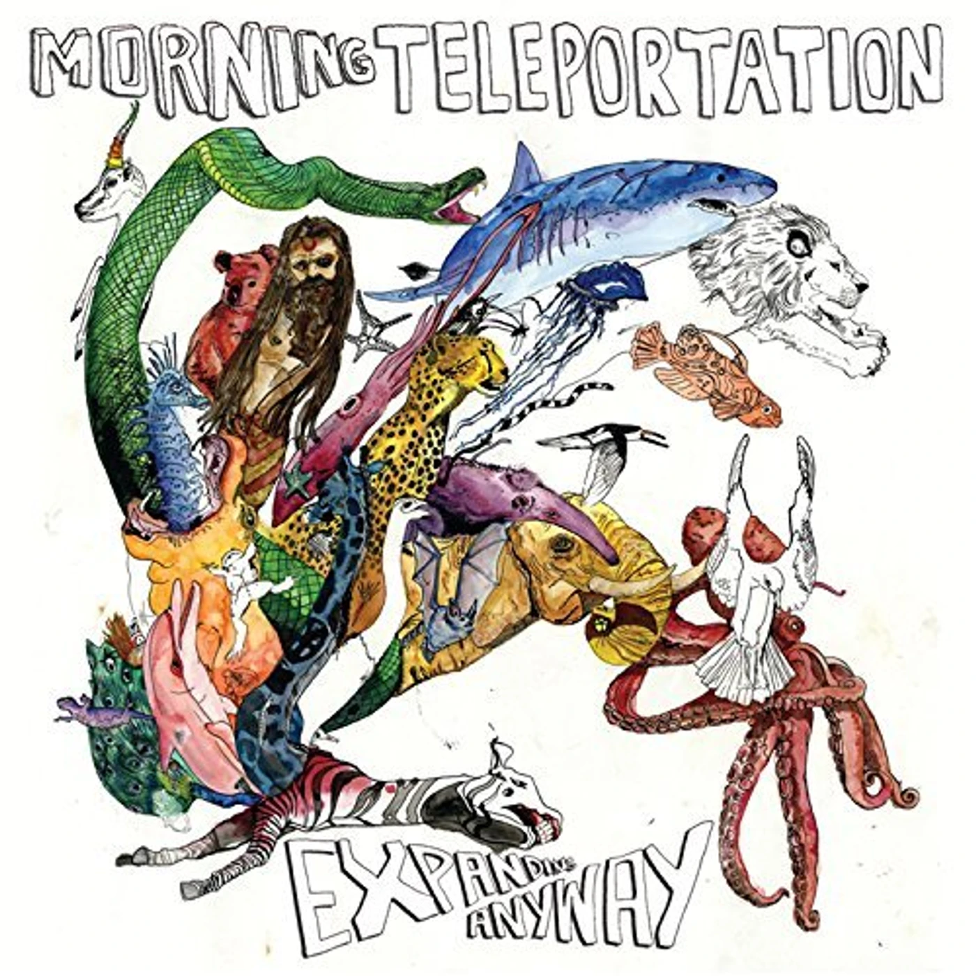 Morning Teleportation EXPANDING AWAY Vinyl Record