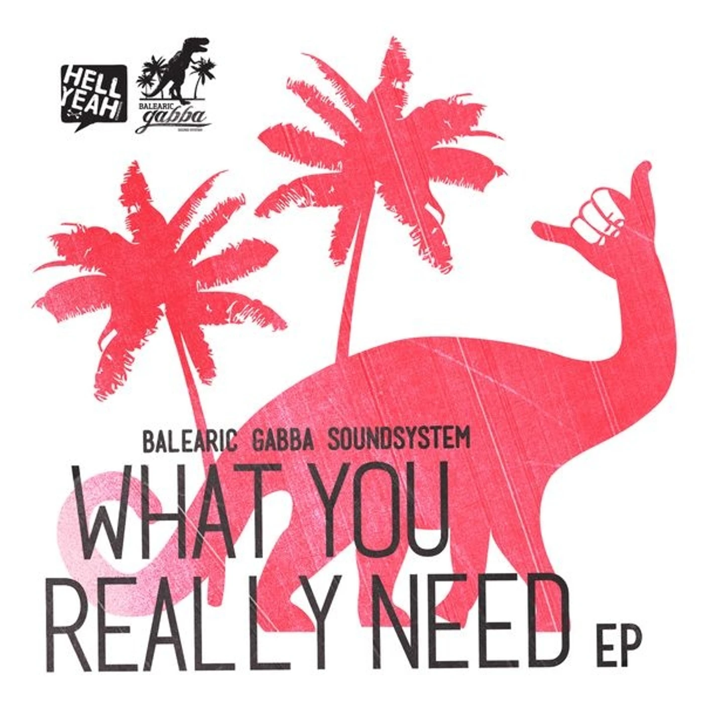 Balearic Gabba Sound System WHAT YOU REALLY NEED Vinyl Record