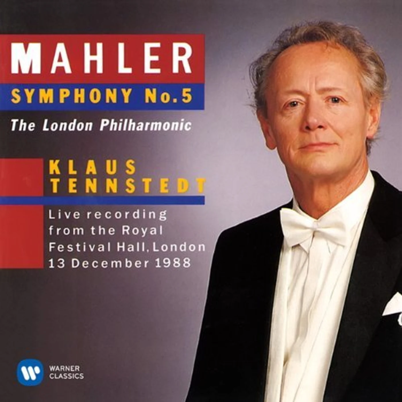 Klaus Tennstedt MAHLER:SYMPHONY NO.5 CD