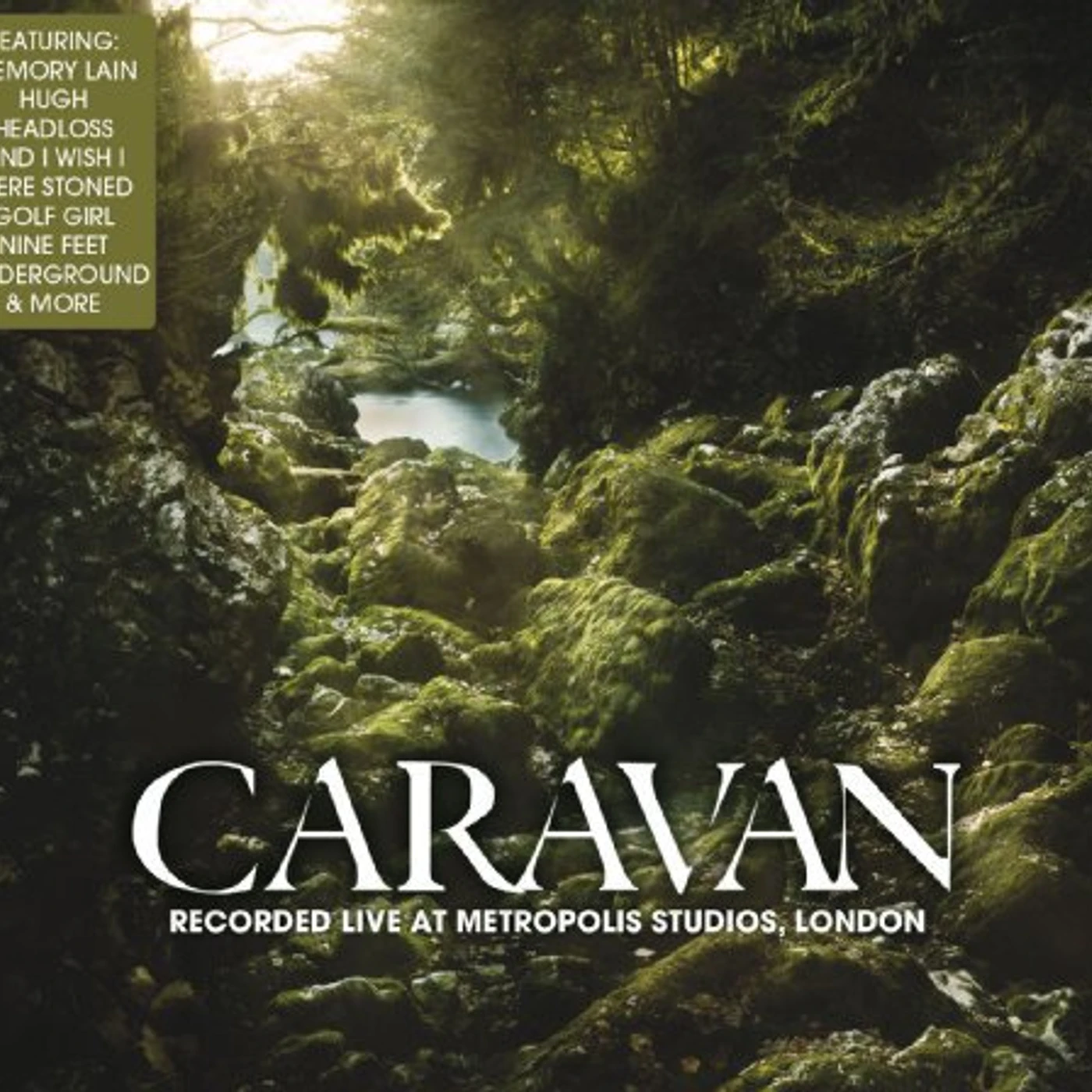 Caravan  LIVE AT METROPOLIS STUDIO Vinyl Record