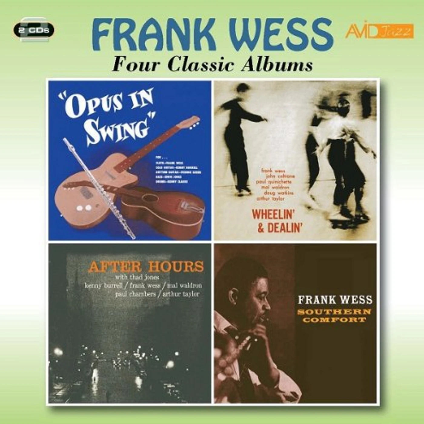 Frank Wess 4 CLASSIC ABLUMS PLUS CD
