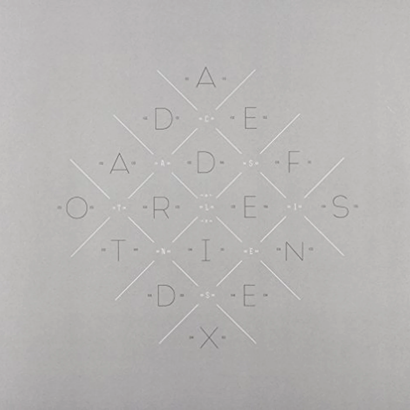 A Dead Forest Index CAST OF LINES Vinyl Record - UK Release