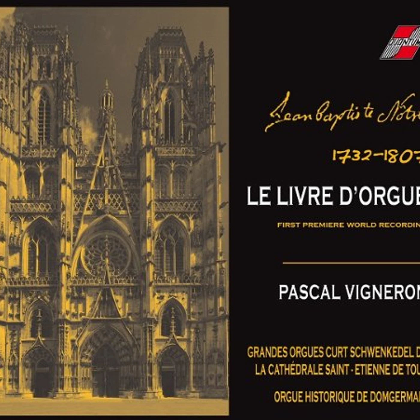 Pascal Vigneron LIVRE D ORGUE CD