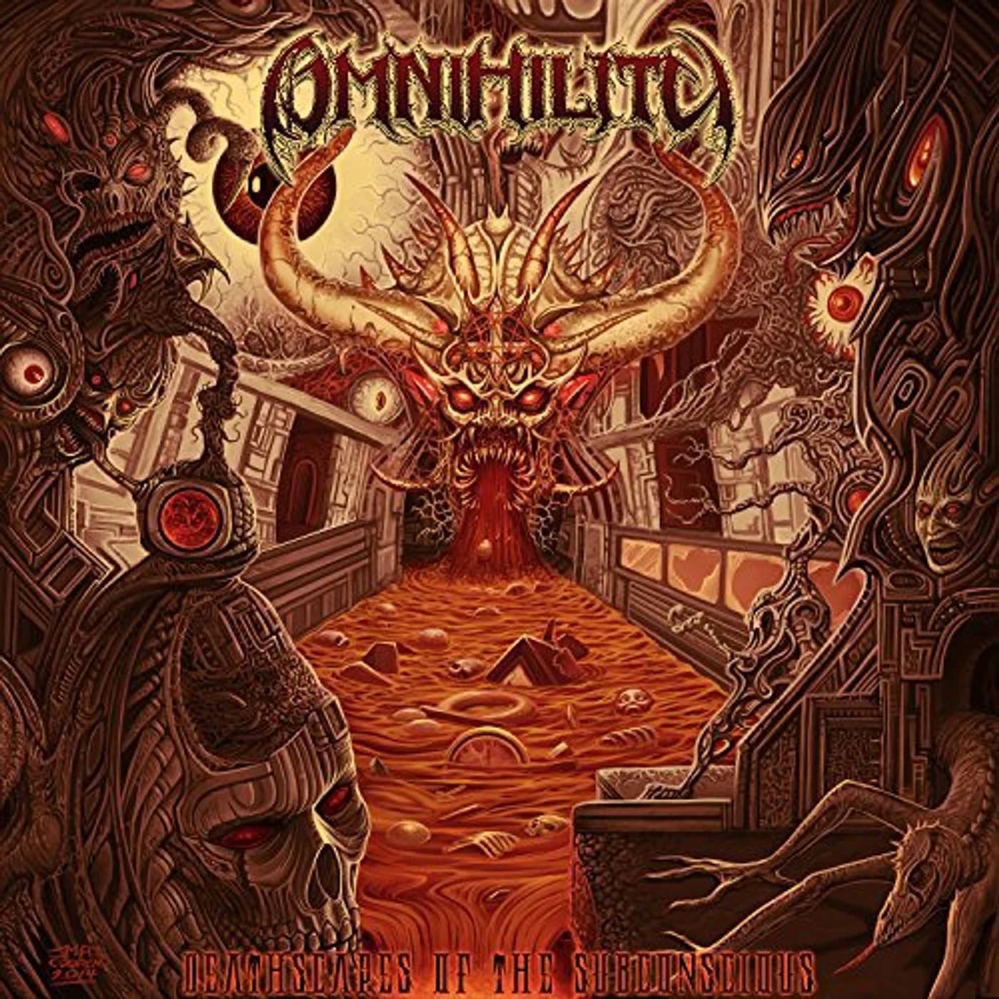 Omnihility DEATHSCAPES OF THE SUBCONSCIOUS CD