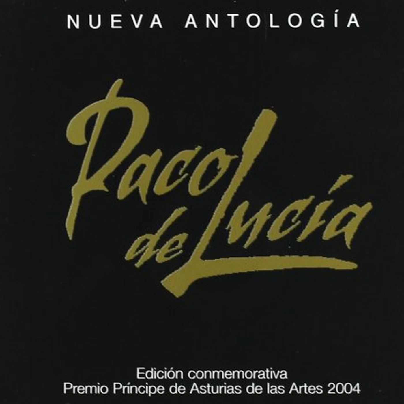 Paco De Lucia NUEVA ANTOLOGIA EDICION CONMEMORATIVA PREMIO CD