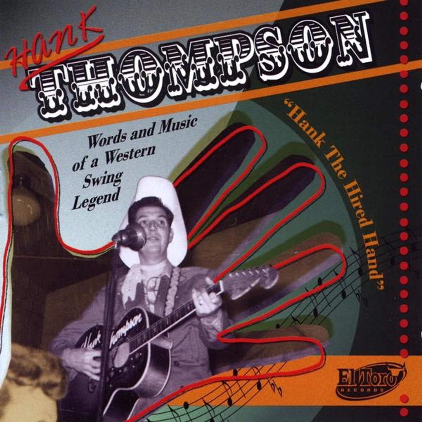 Hank Thompson HANK THE HIRED HAND CD