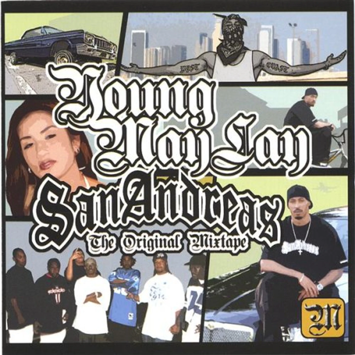 Young Maylay SAN ANDREAS ORIGINAL MIXTAPE CD