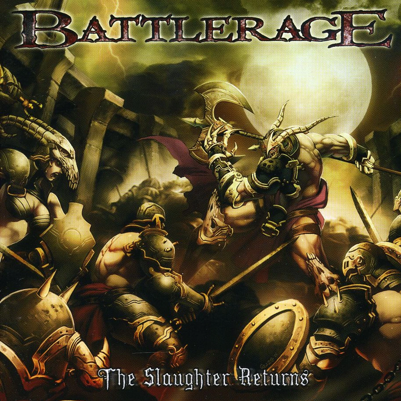 Battlerage SLAUGHTER RETURNS CD