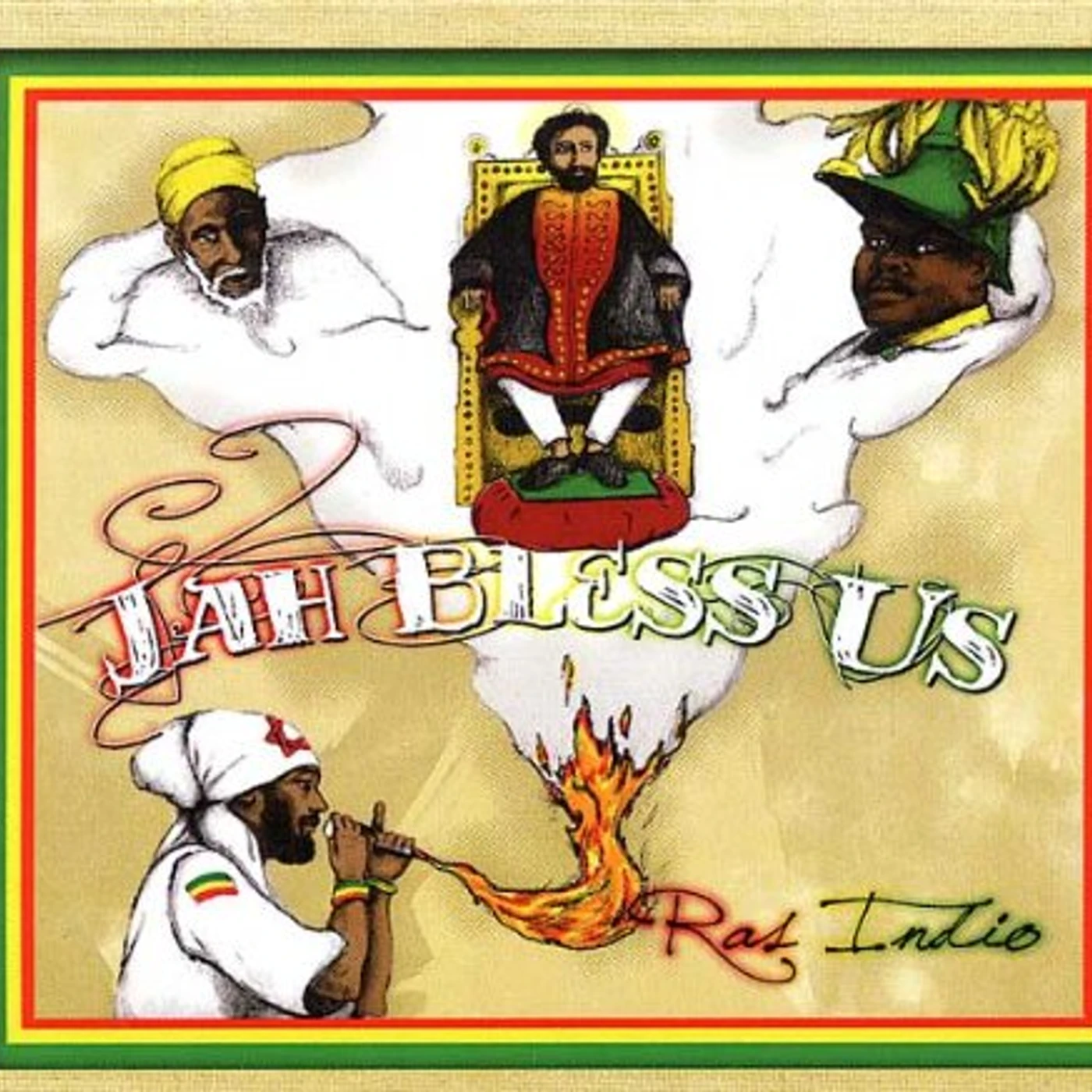 Ras Indio JAH BLESS US CD