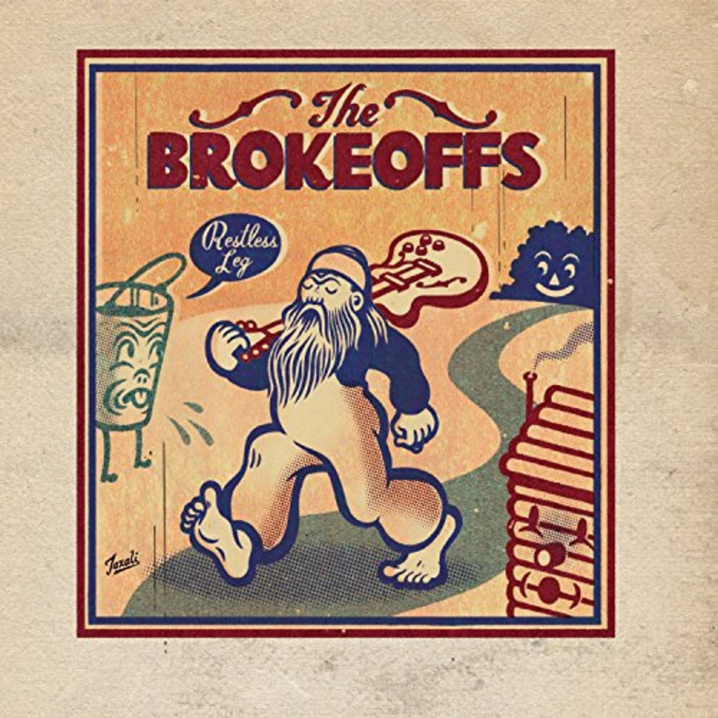 The Brokeoffs RESTLESS LEG CD