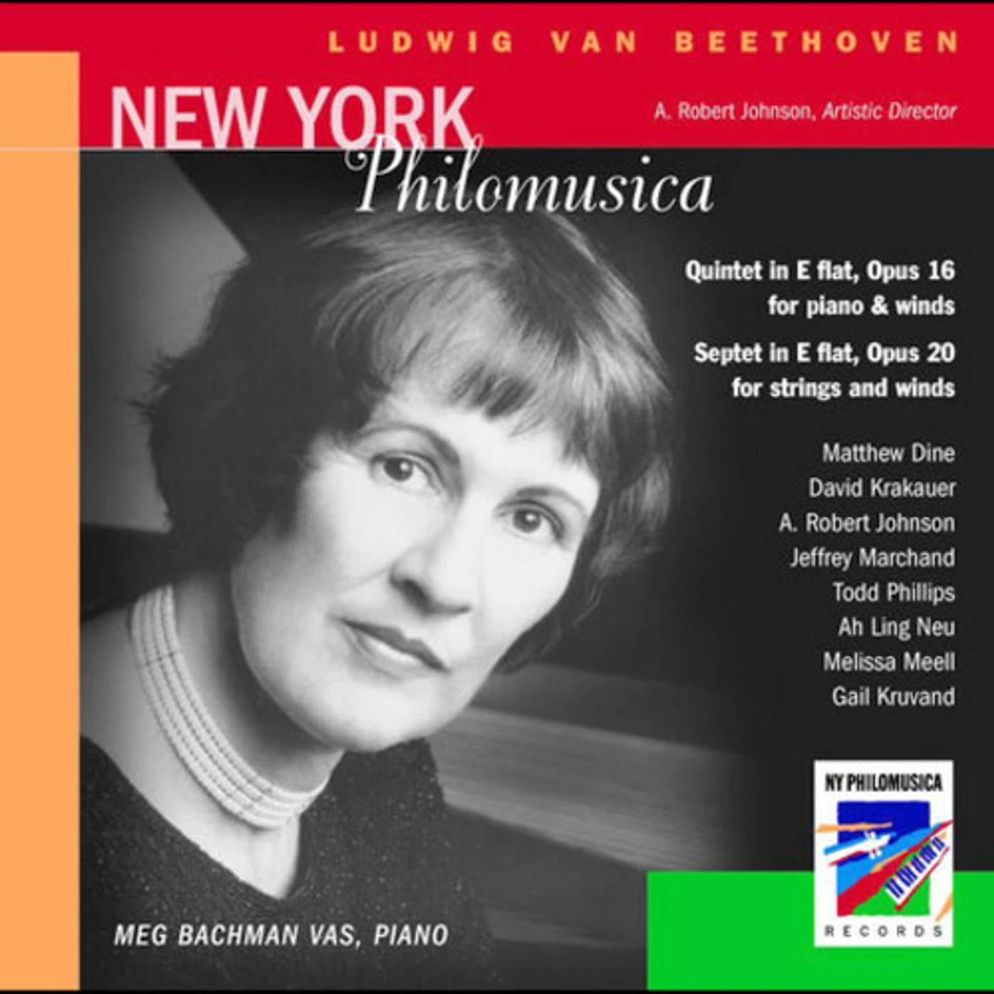 New York Philomusica Chamber Ensemble LUDWIG VAN BEETHOVEN CD