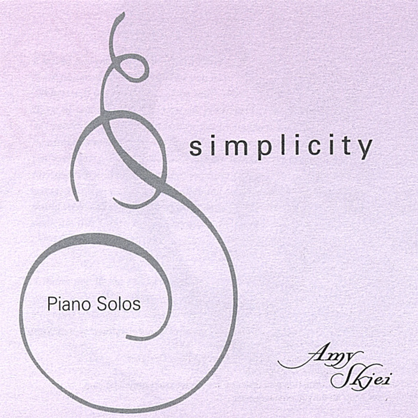 Amy Skjei SIMPLICITY CD
