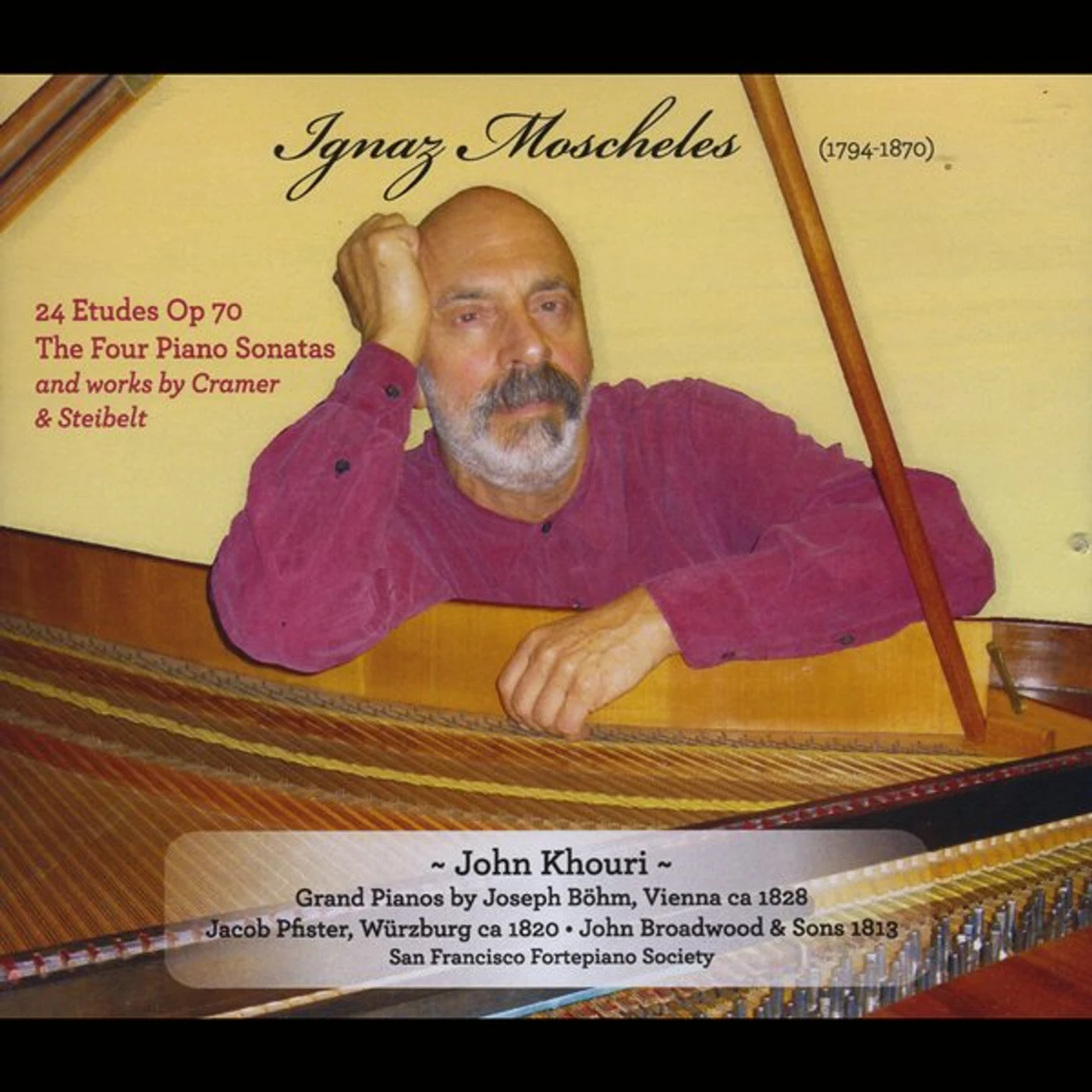 John Khouri IGNAZ MOSCHELES: 24 ETUDES CD